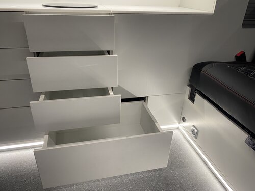 In-house furniture, power, comfort solutions