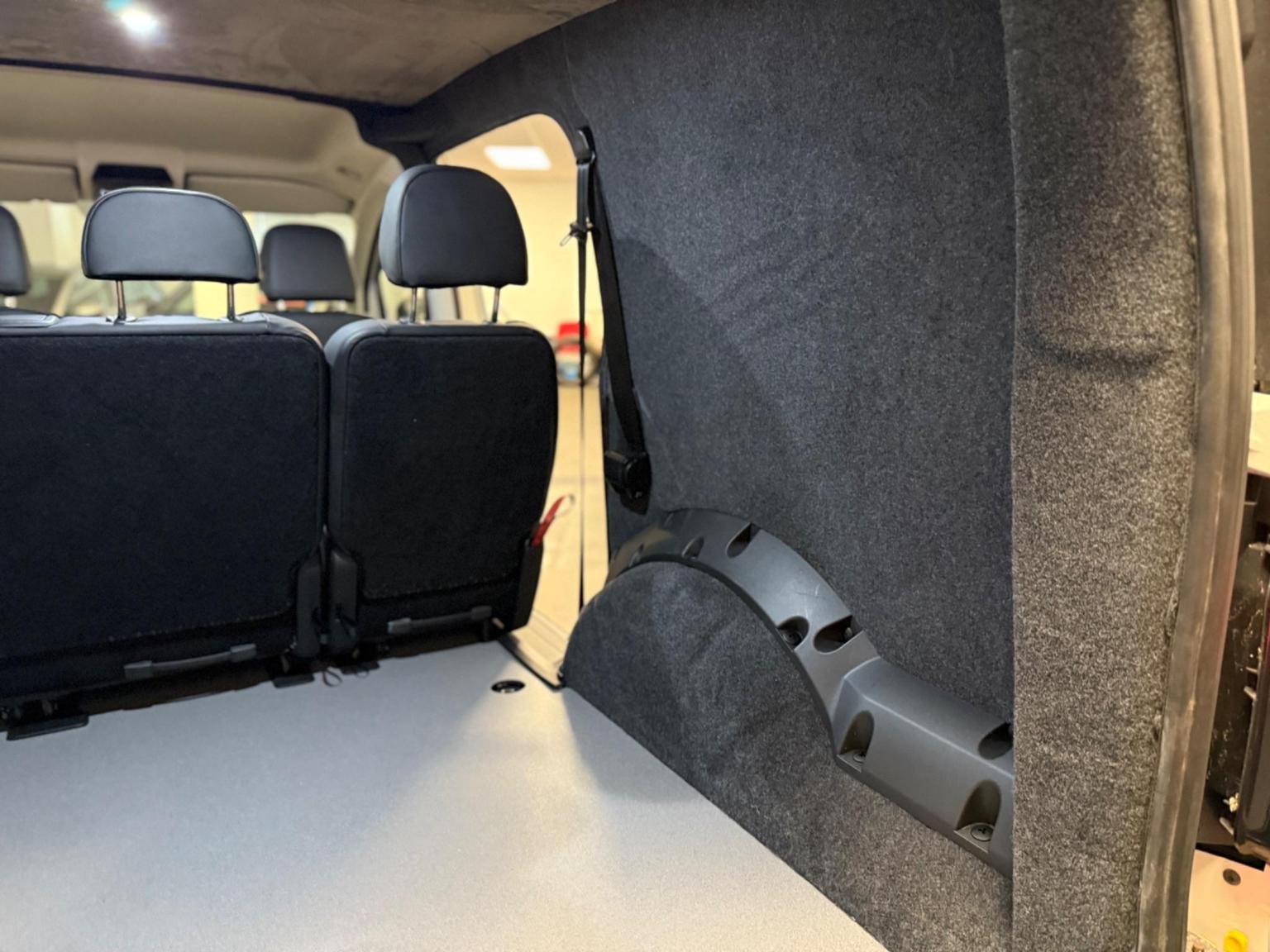 VW Caddy Mk5 Rear Seat Conversion - OEM Kombi Upgrade - QT VanWerks