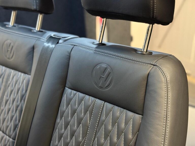 VW Caddy Mk5 Rear Seat Conversion - OEM Kombi Upgrade - QT VanWerks