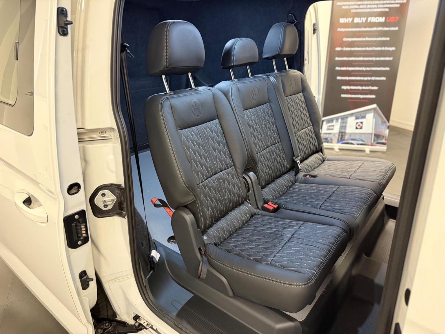 VW Caddy Mk5 Rear Seat Conversion OEM Kombi Upgrade QT VanWerks