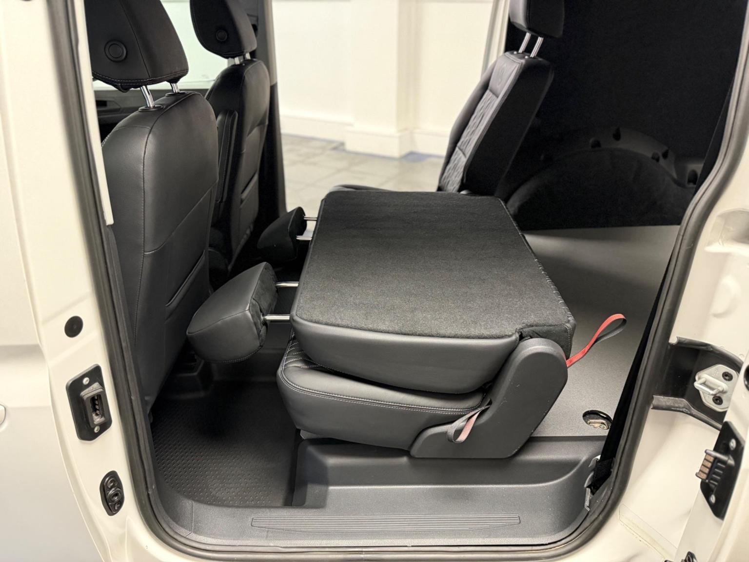 VW Caddy Mk5 Rear Seat Conversion - OEM Kombi Upgrade - QT VanWerks